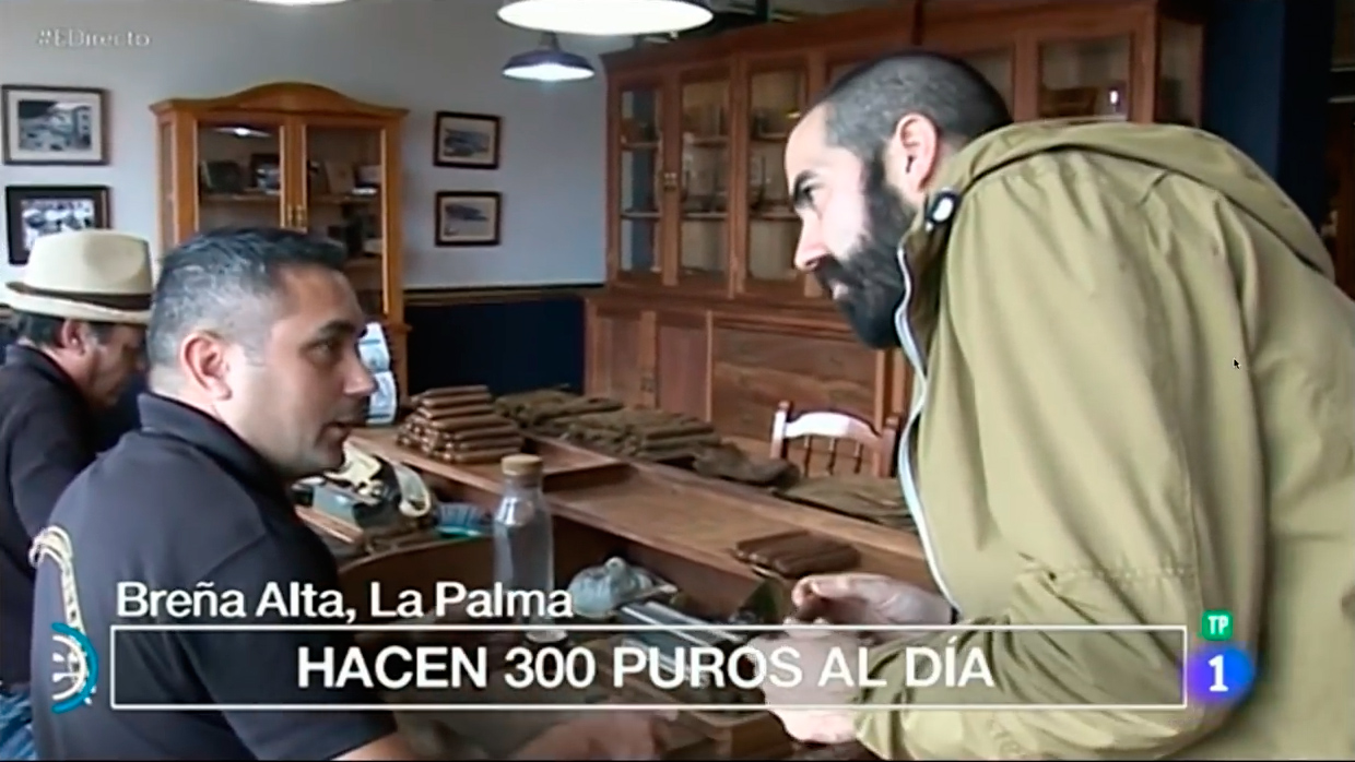 Programa de España Directo desde la Isla de La Palma el dia 09 de Febrero de 2018