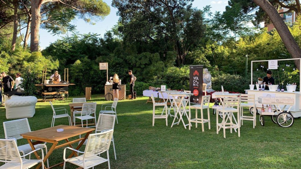 Puros Artesanos Julio con AGAP en el Festival Jardins Pedralbes 2019 en Barcelona.